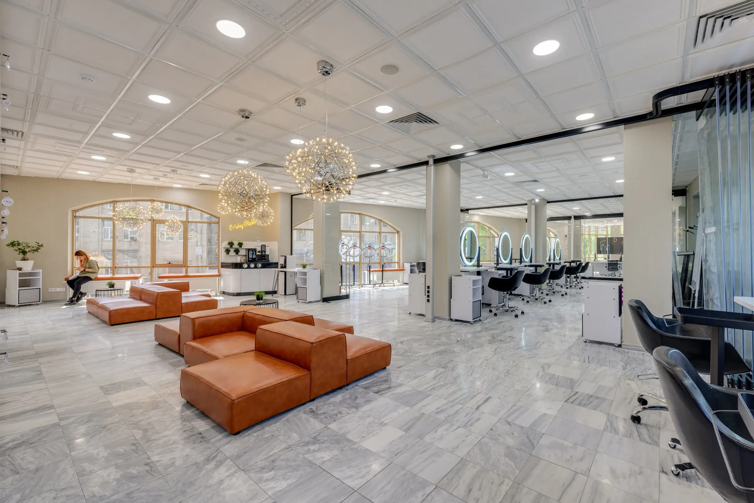 Güzellik Merkezi Bekleme Salonu